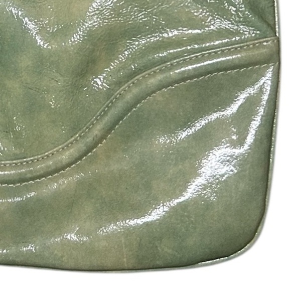 Christopher Kon NWOT Sleek Green Shoulder Bag with Glossy Finish - Picture 8 of 13
